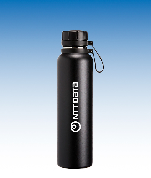 Garrafa Termica Preta - NTTDATA Company Store