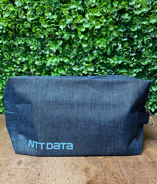 Necessaire Azul Escuro Vintage - NTTDATA Company Store